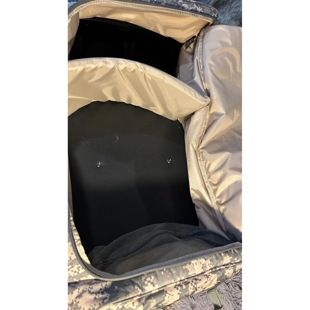 Mercury Luggage ACU Digital Camo Rolling Deployment Bag Tactical Duffel UCP